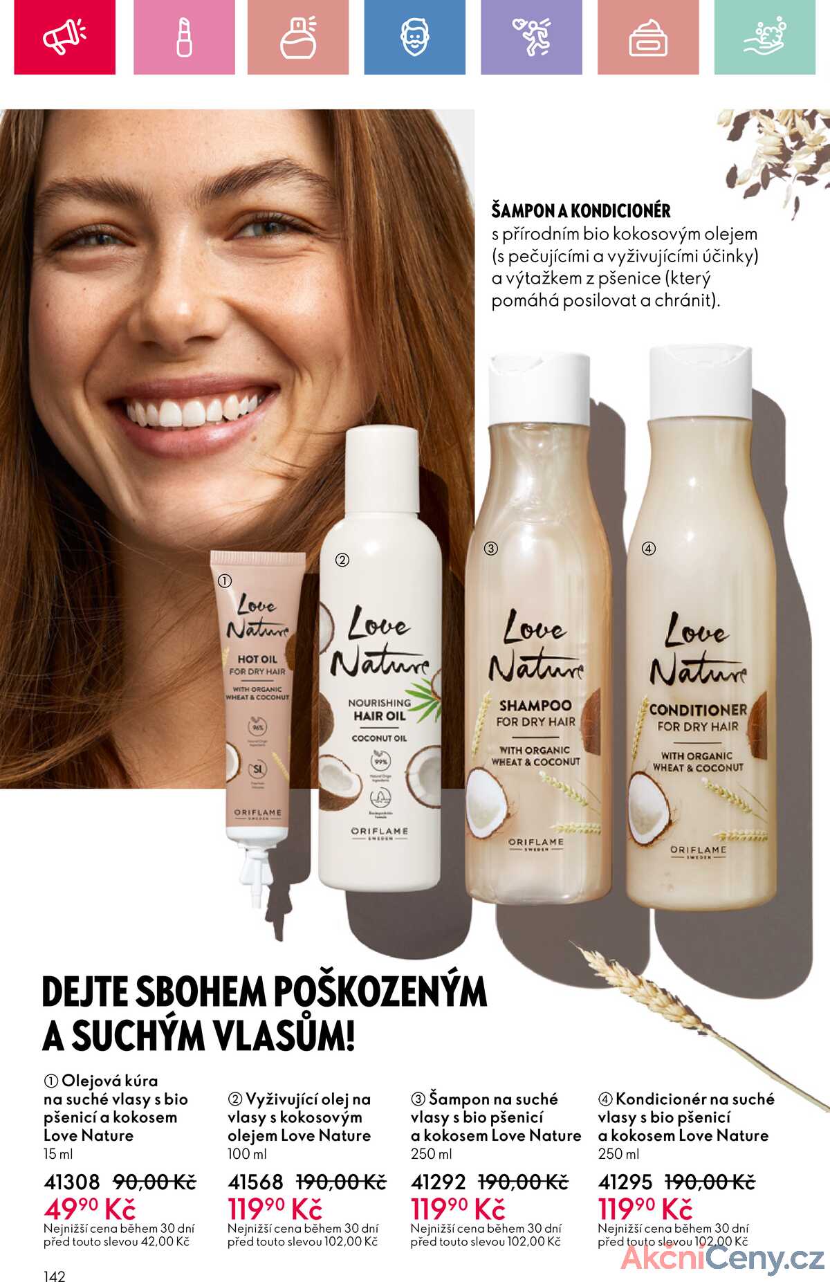 Leták Oriflame strana 142/180