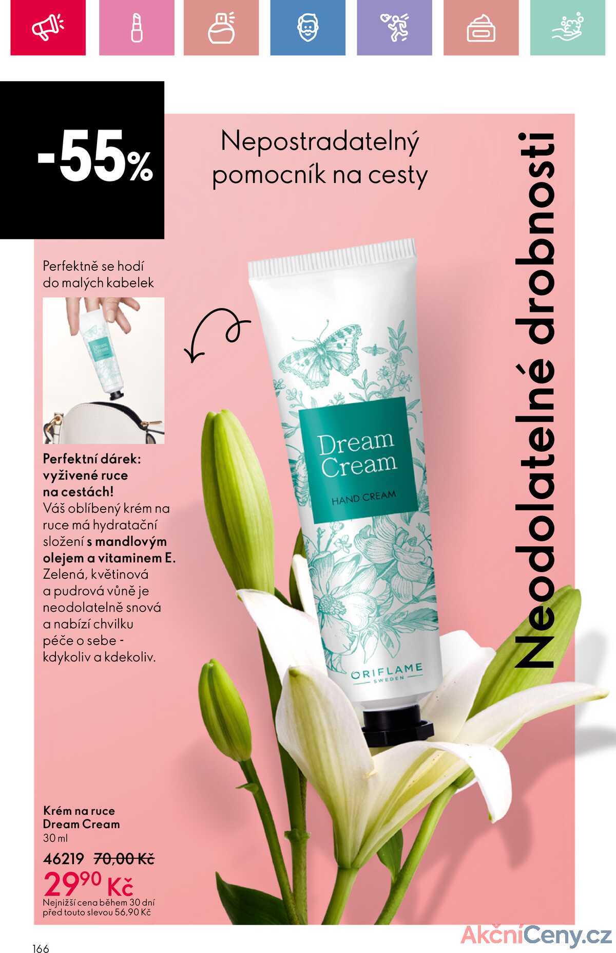 Leták Oriflame strana 166/180