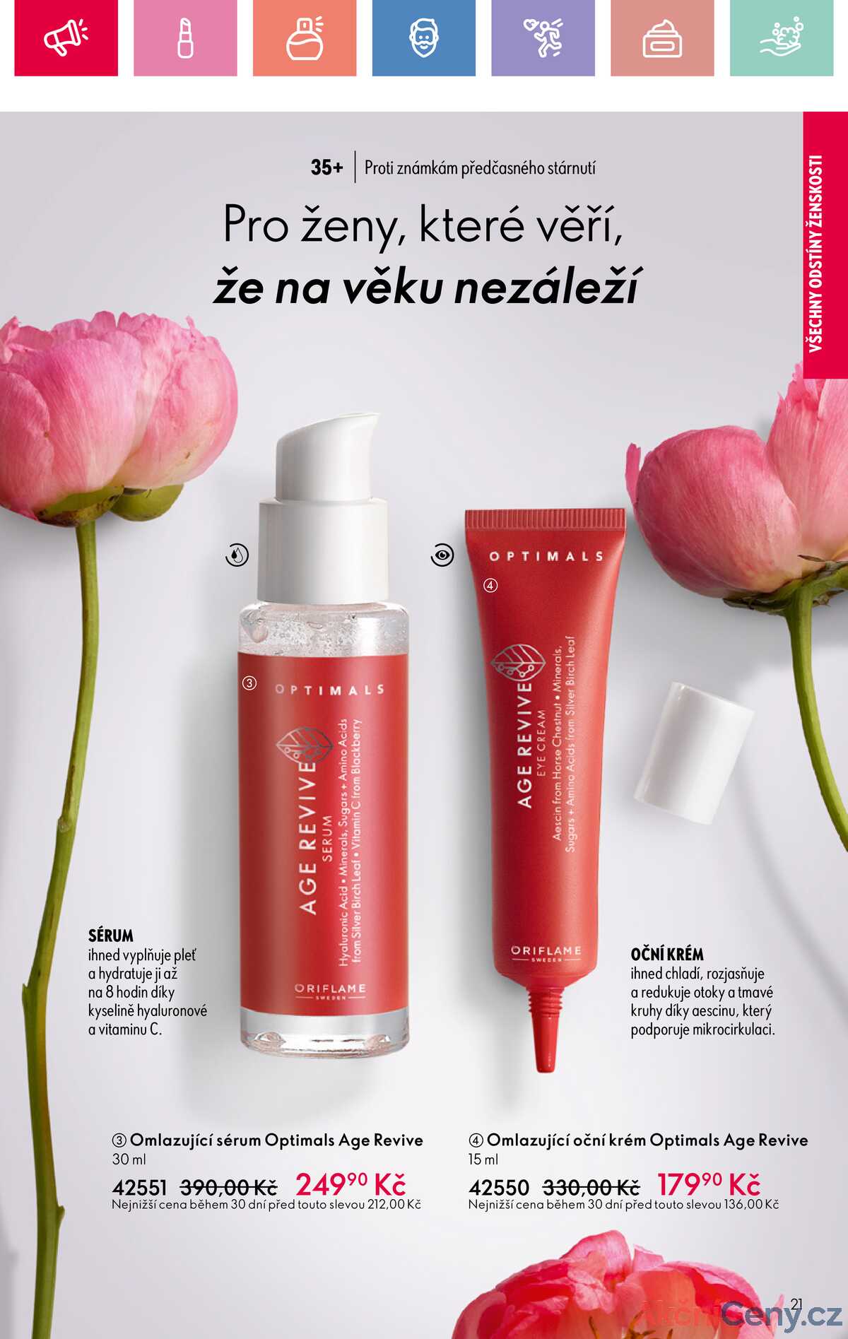 Leták Oriflame strana 21/180