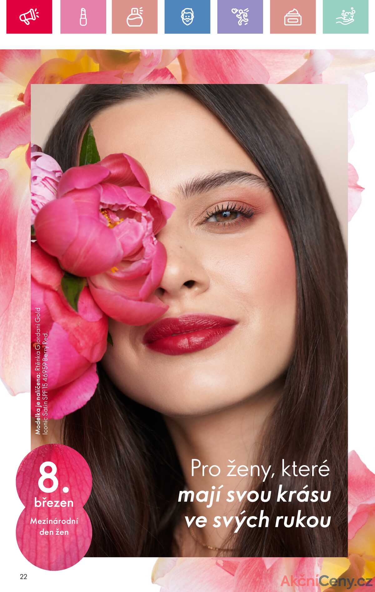 Leták Oriflame strana 22/180