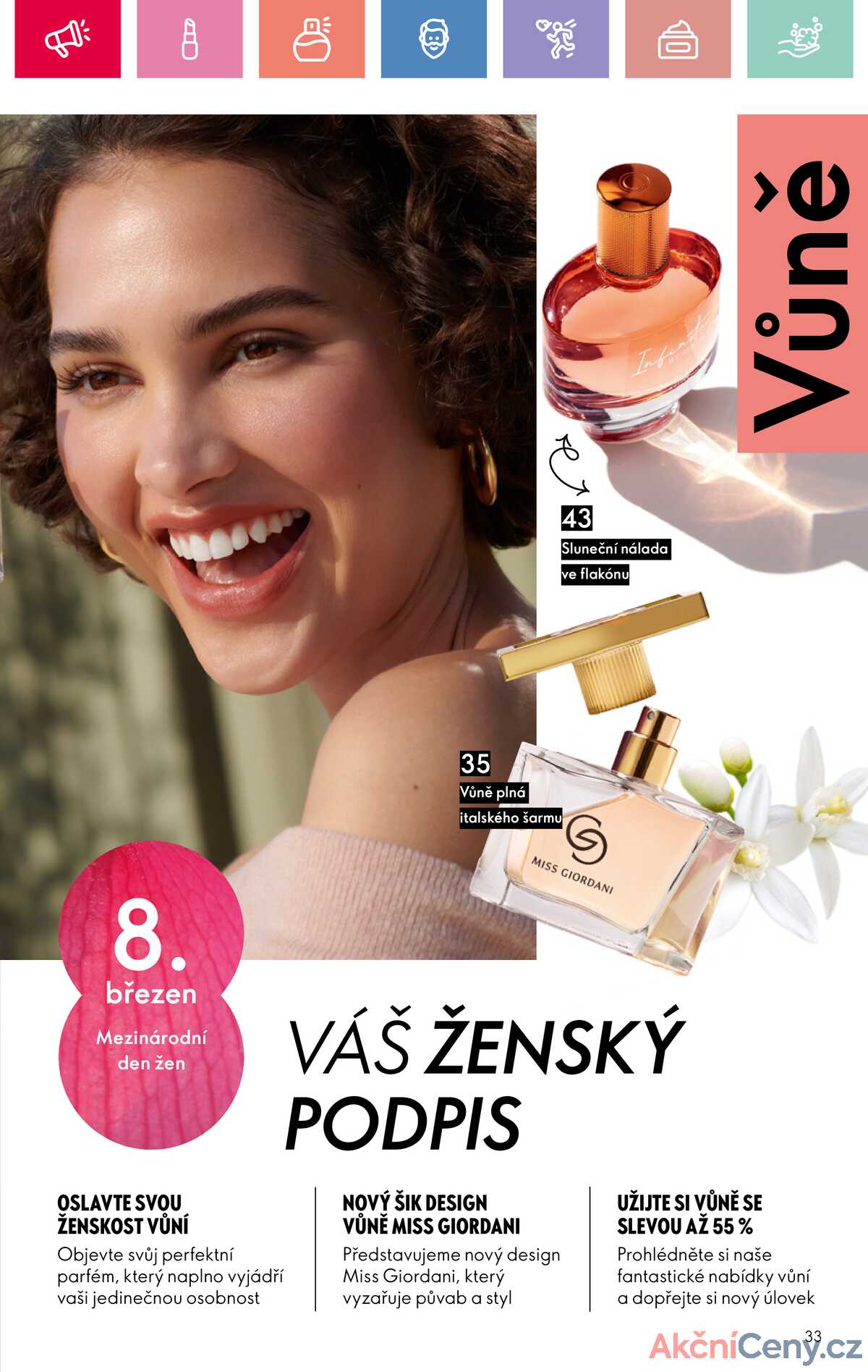 Leták Oriflame strana 33/180