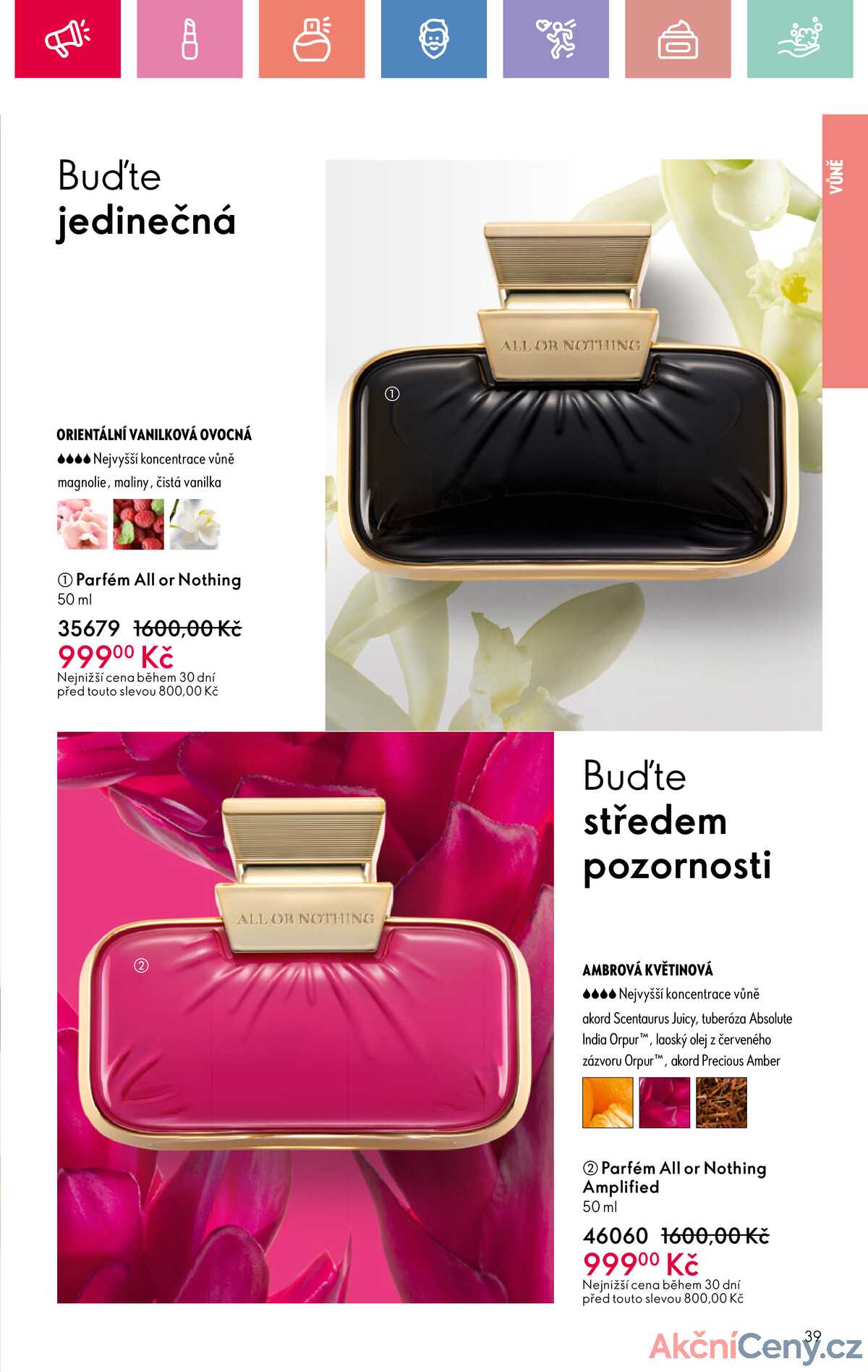 Leták Oriflame strana 39/180