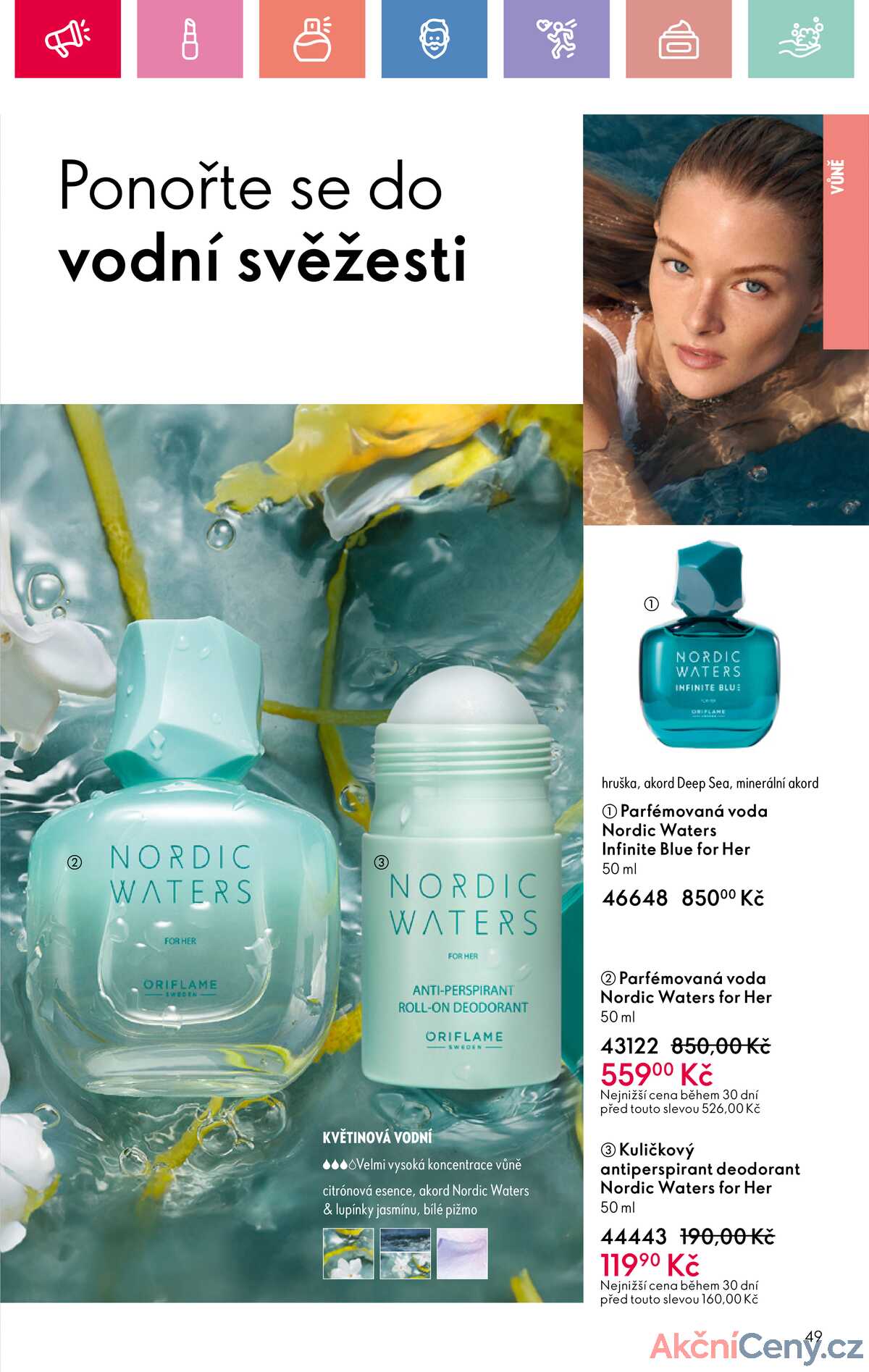 Leták Oriflame strana 49/180