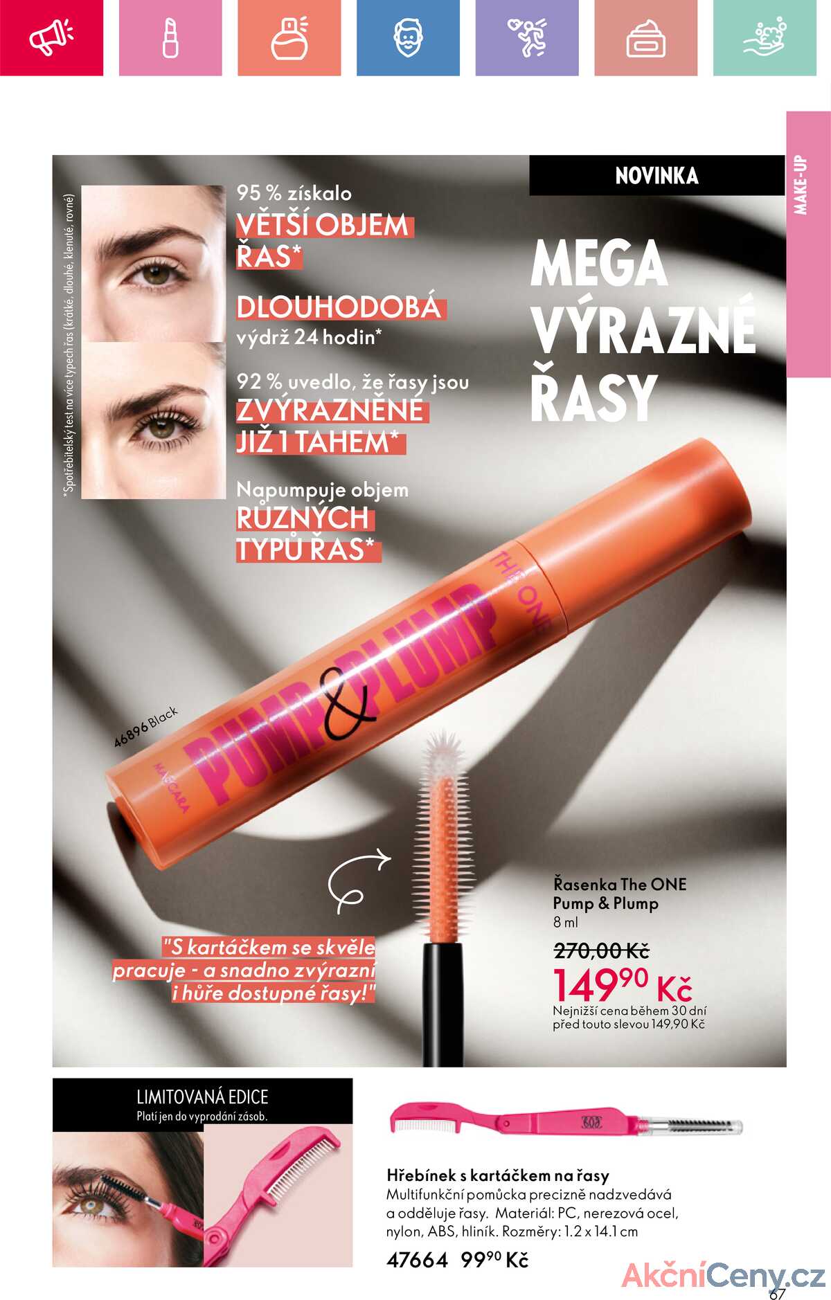 Leták Oriflame strana 67/180