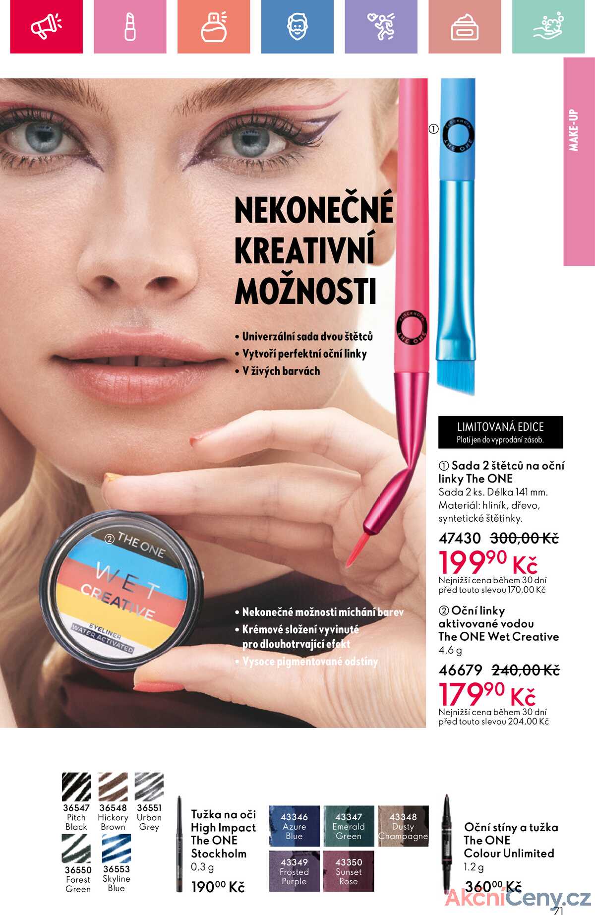 Leták Oriflame strana 71/180