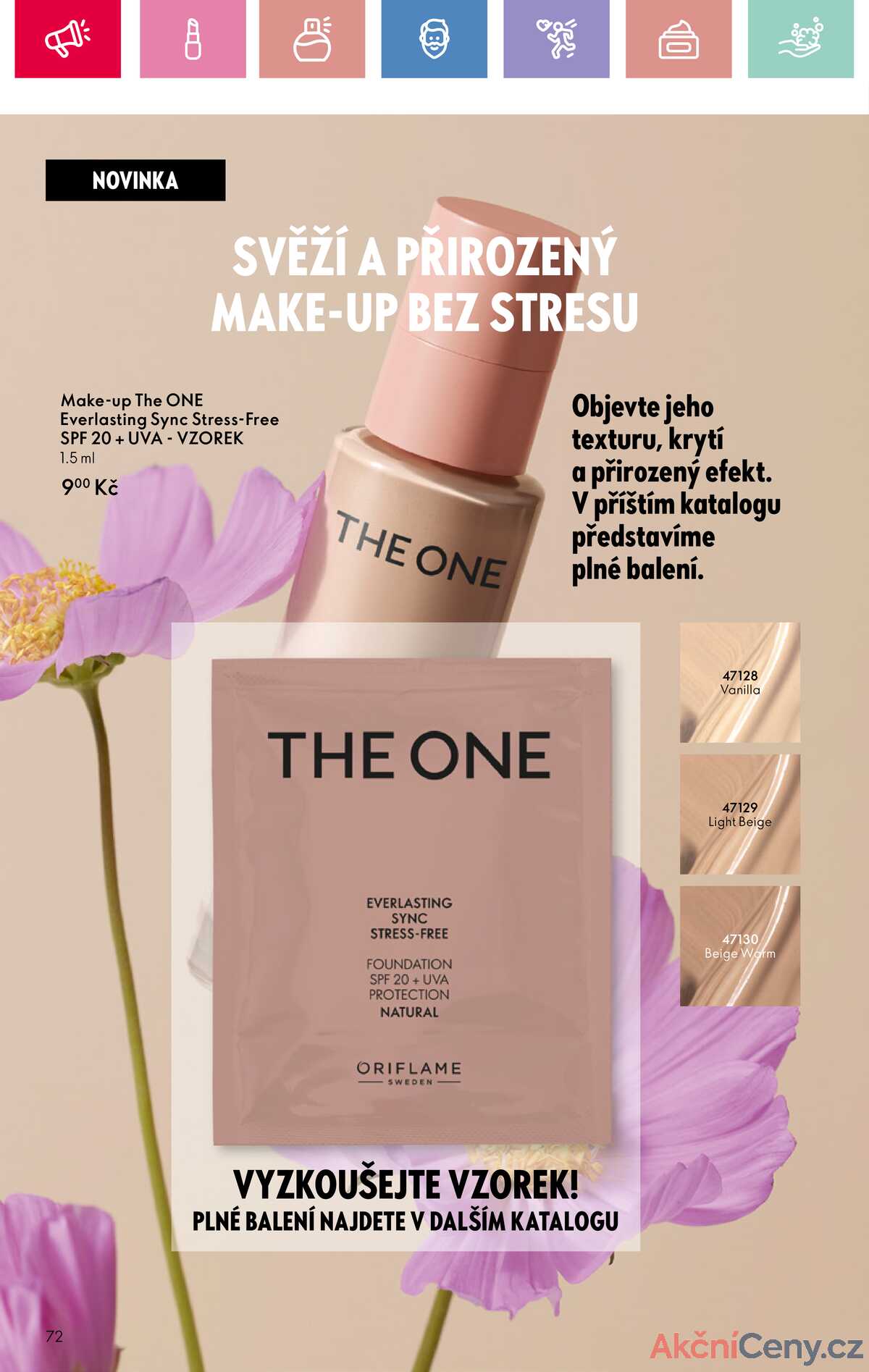 Leták Oriflame strana 72/180