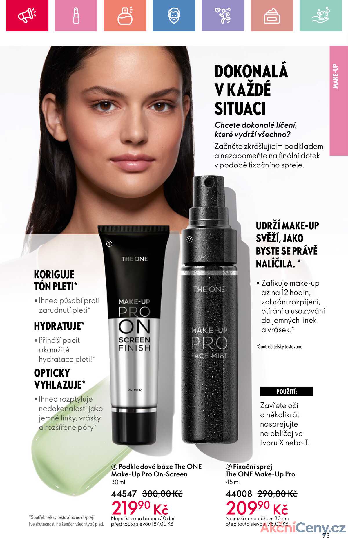 Leták Oriflame strana 75/180