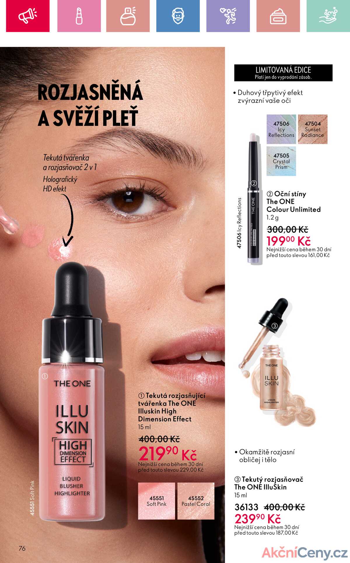 Leták Oriflame strana 76/180