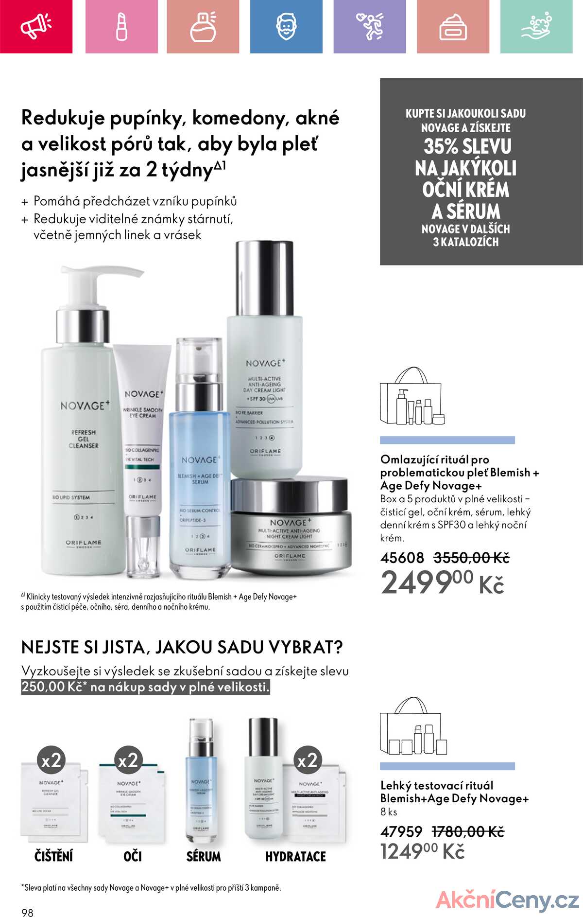 Leták Oriflame strana 98/180