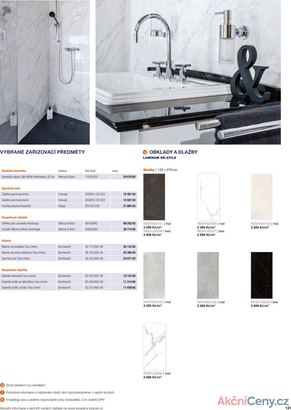 Leták Koupelny Ptáček
		  platný do 31.12.2025 - strana 121