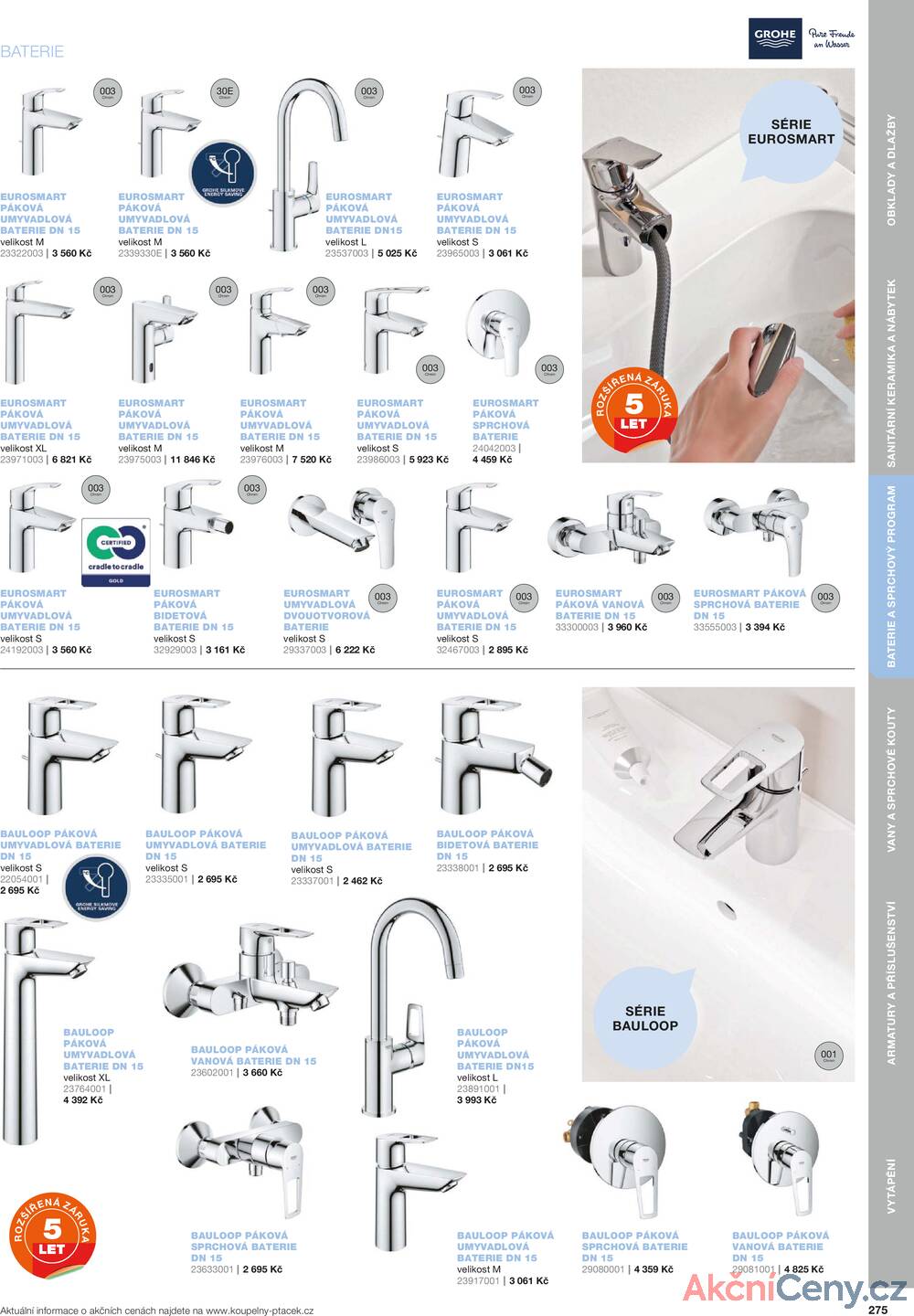 Leták Koupelny Ptáček
		  platný do 31.12.2025 - strana 275