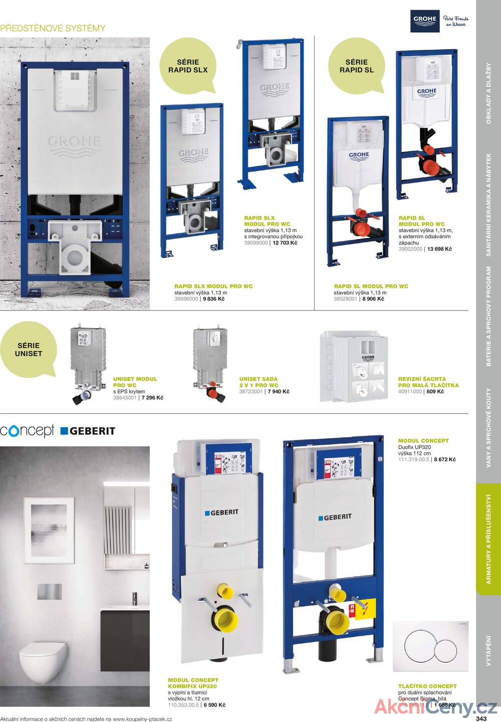 Leták Koupelny Ptáček
		  platný do 31.12.2025 - strana 343
