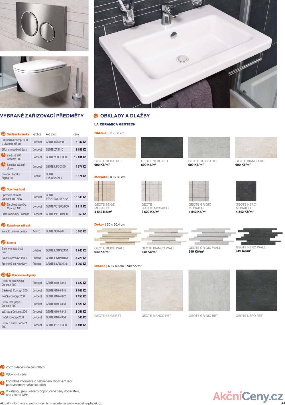 Leták Koupelny Ptáček
		  platný do 31.12.2025 - strana 41