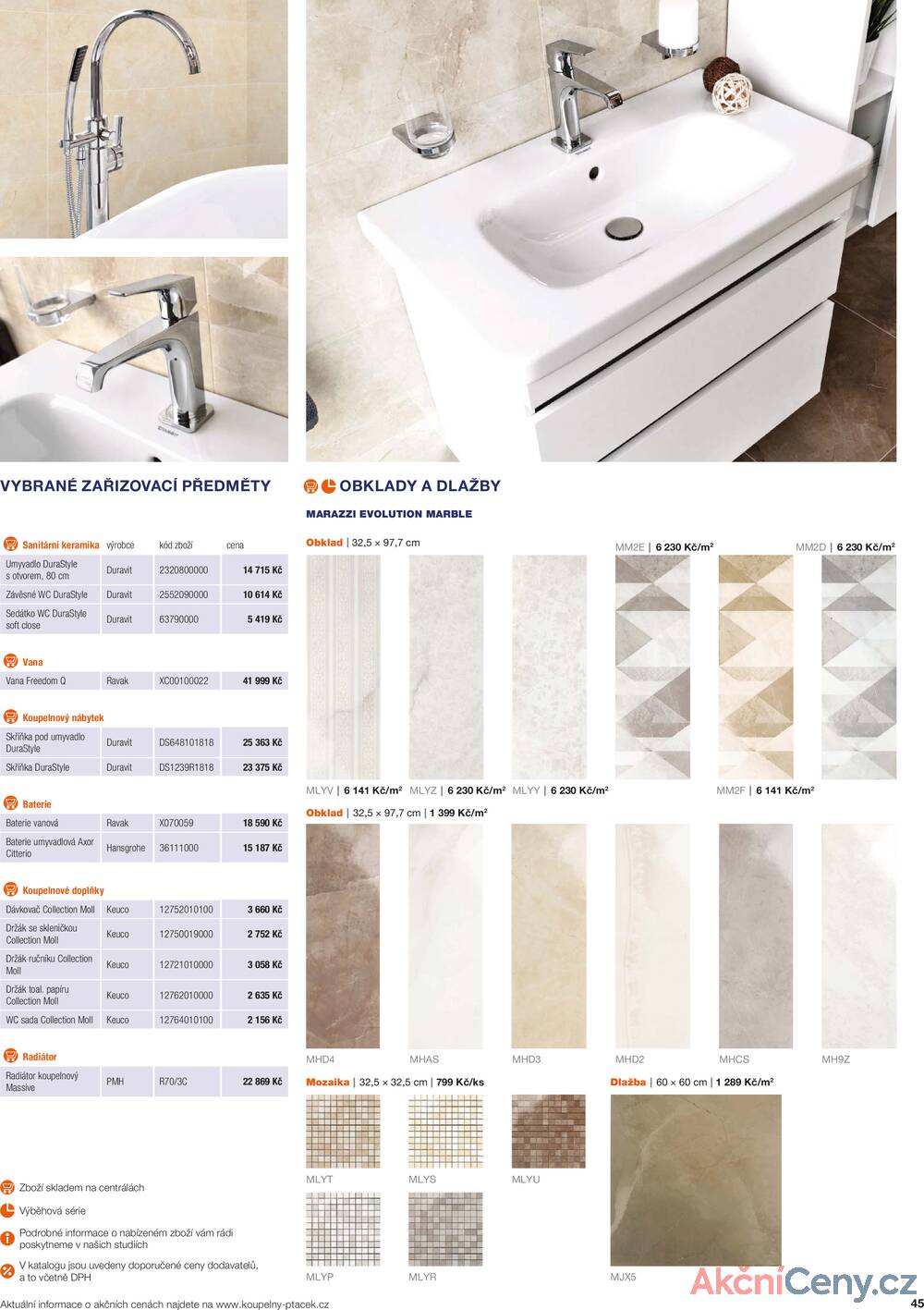 Leták Koupelny Ptáček
		  platný do 31.12.2025 - strana 45