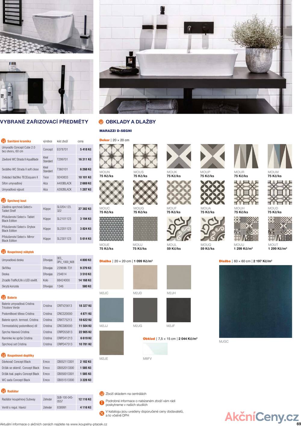 Leták Koupelny Ptáček
		  platný do 31.12.2025 - strana 69