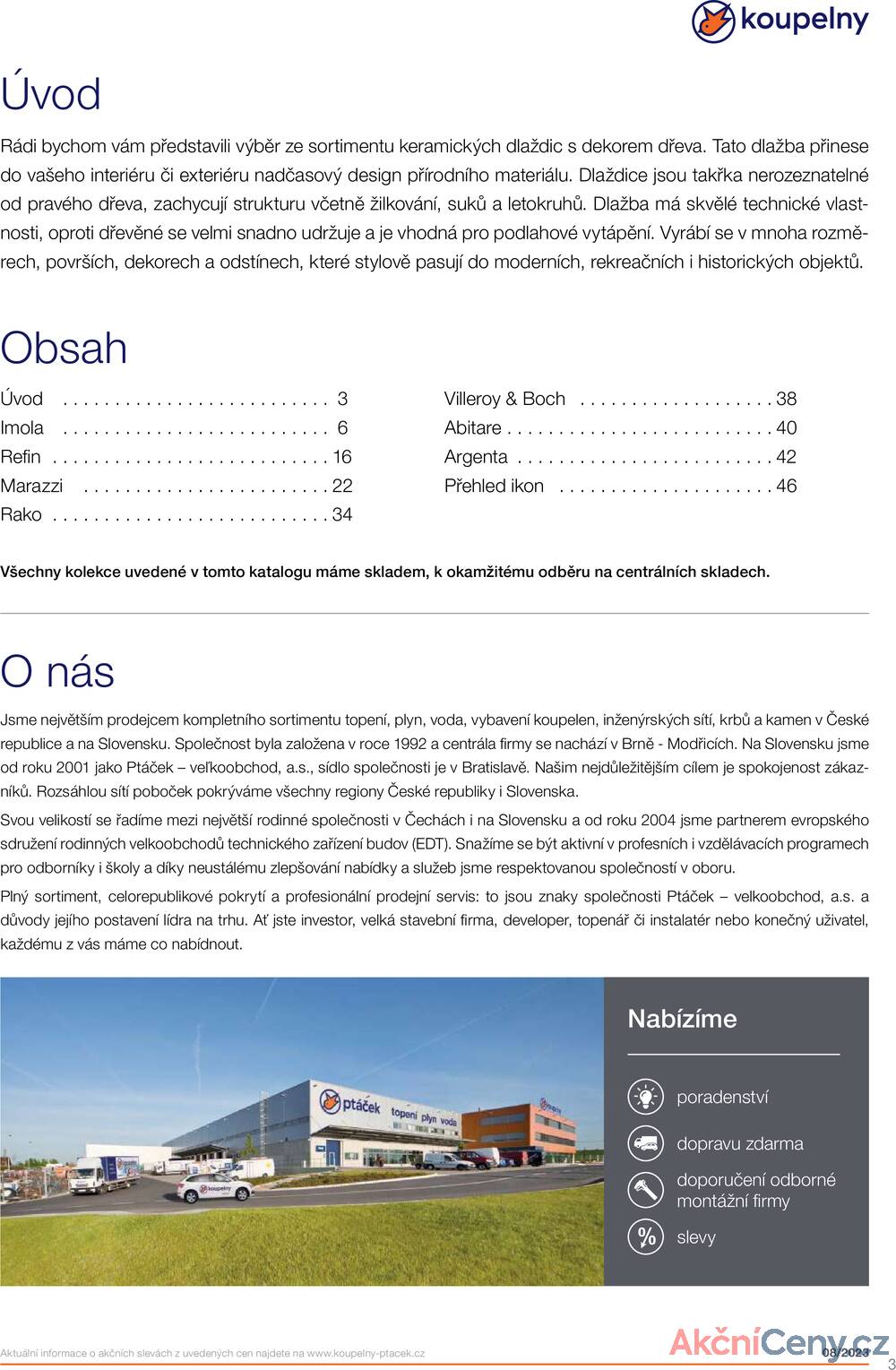 Leták Koupelny Ptáček
platný do 31.12.2025 - strana 3