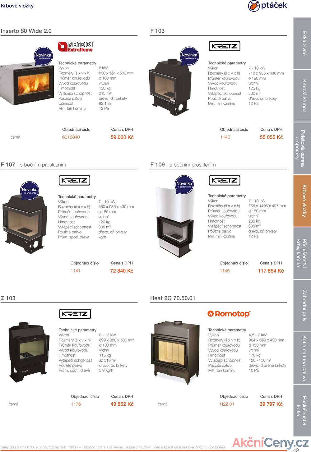 Leták Koupelny Ptáček
platný do 31.12.2025 - strana 49