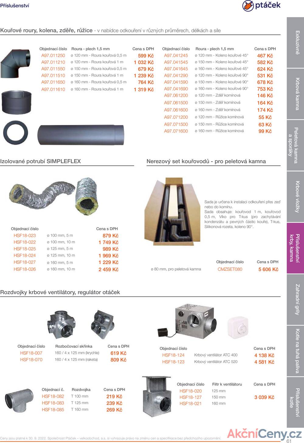 Leták Koupelny Ptáček
platný do 31.12.2025 - strana 61