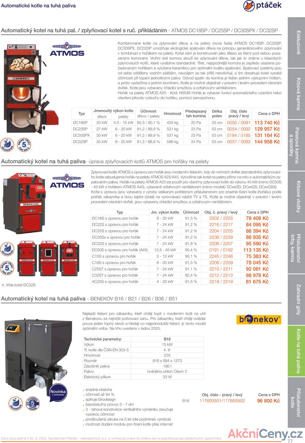 Leták Koupelny Ptáček
platný do 31.12.2025 - strana 77