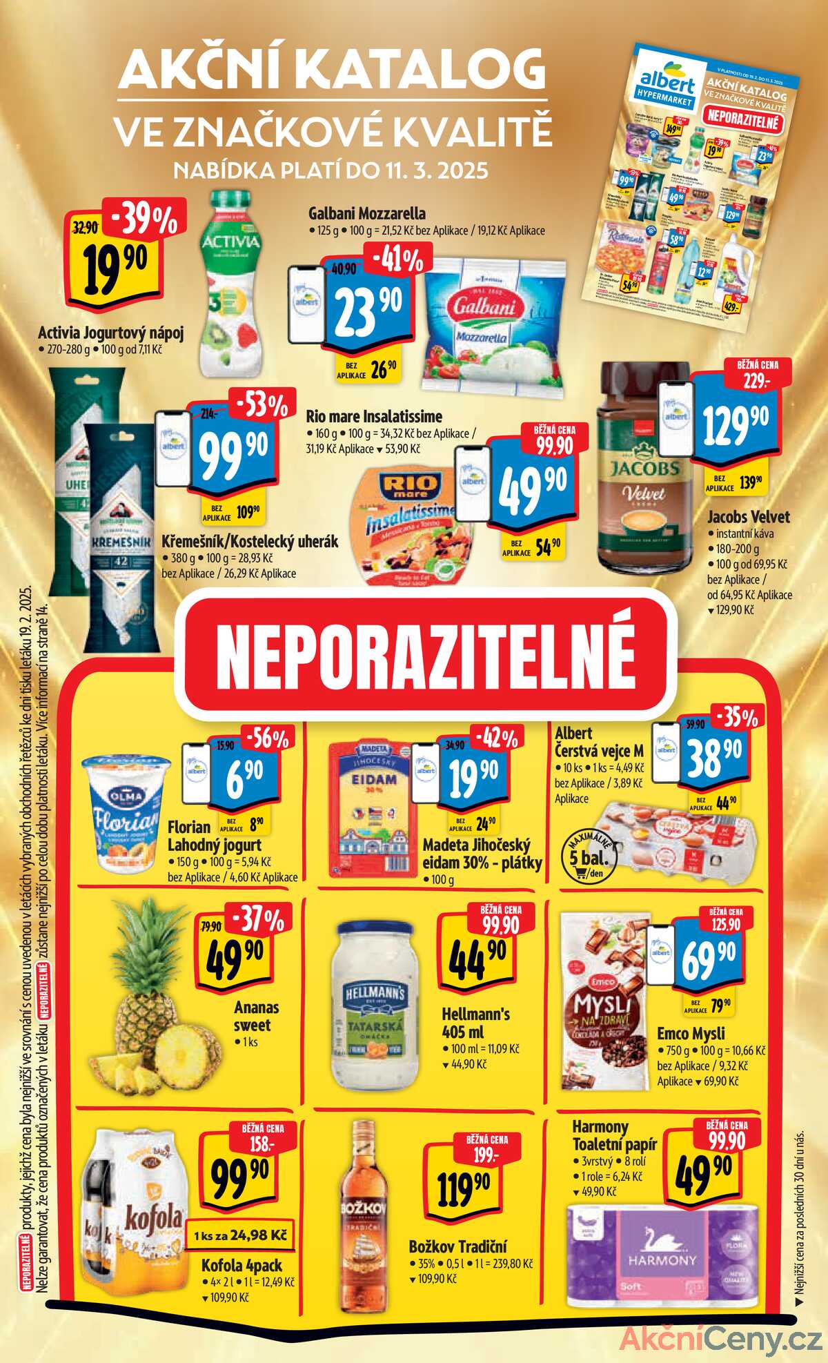 Leták Albert Hypermarket strana 40/40