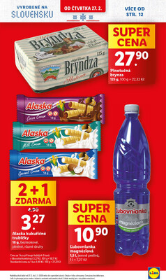 Lidl Čtvrtek od 27.2. do 2.3.2025