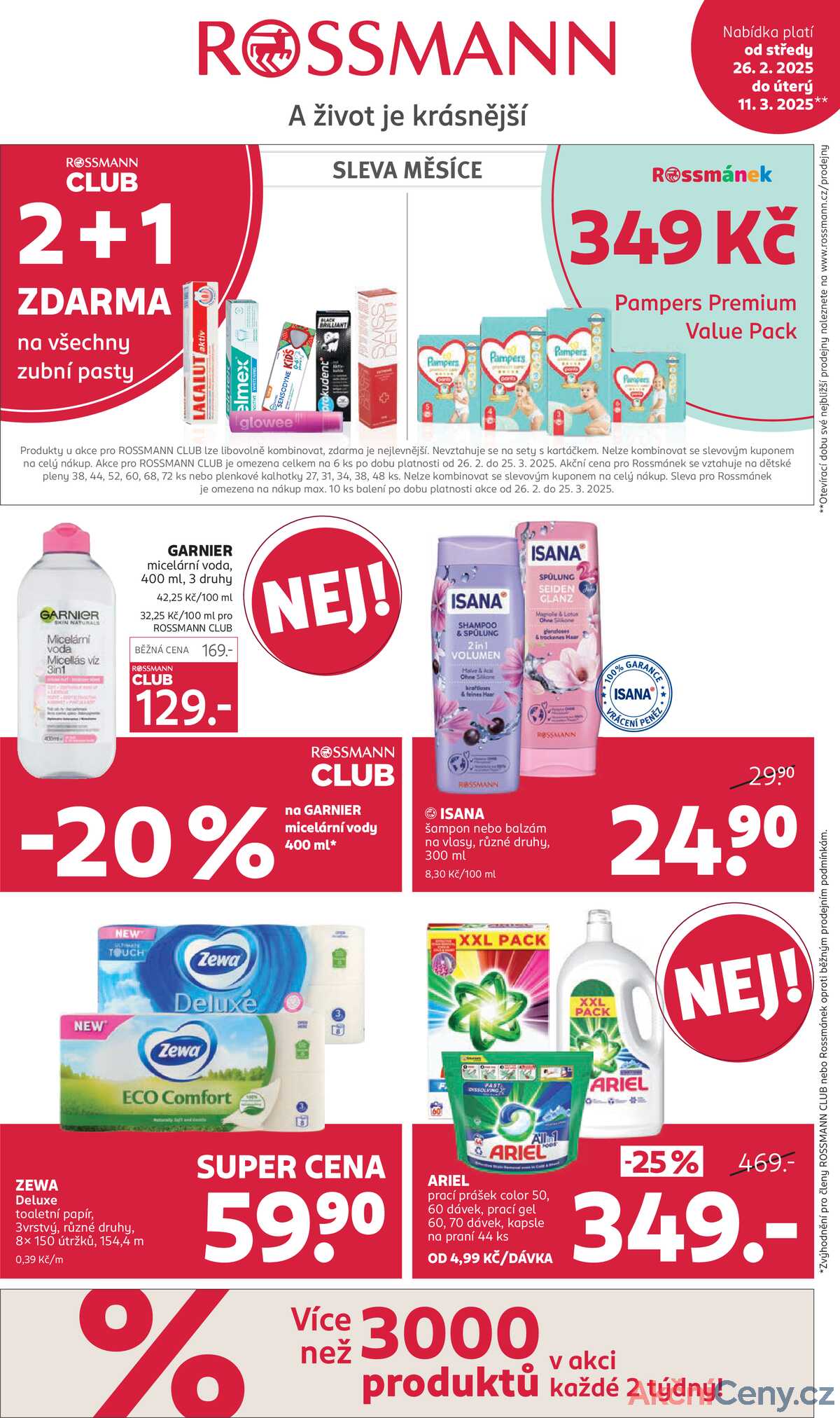 Leták Rossmann strana 1/20