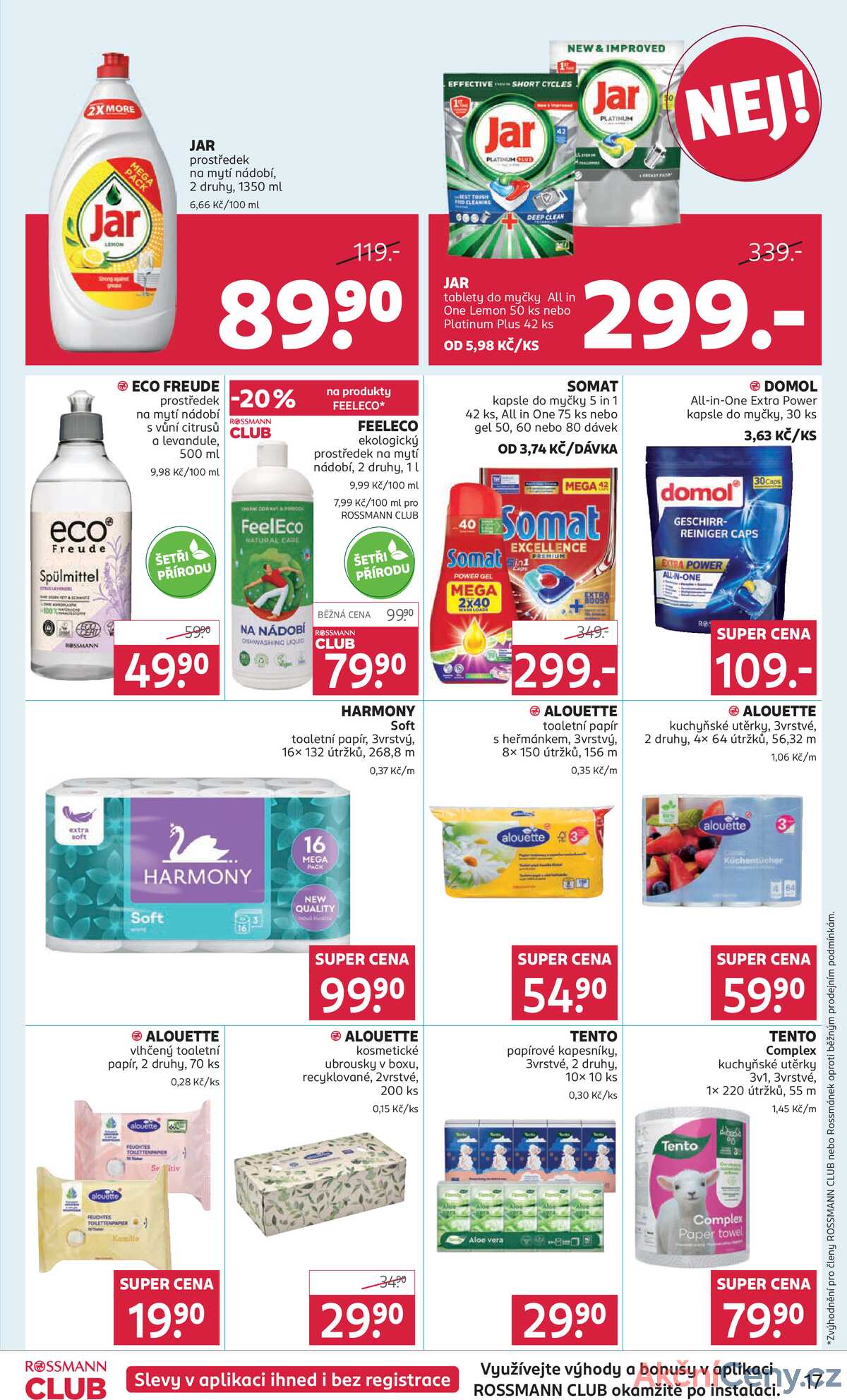 Leták Rossmann strana 17/20