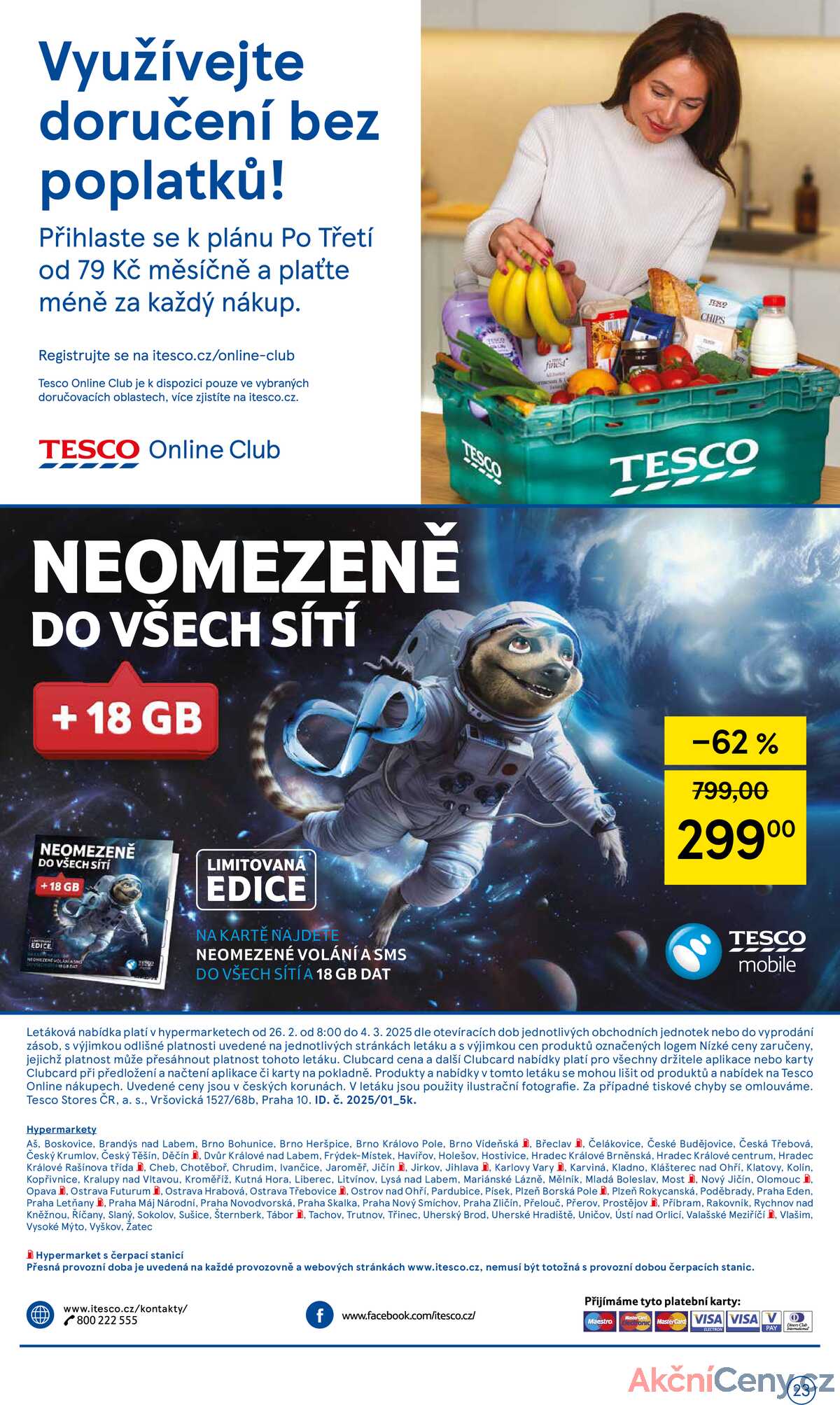 Leták Tesco strana 23/23