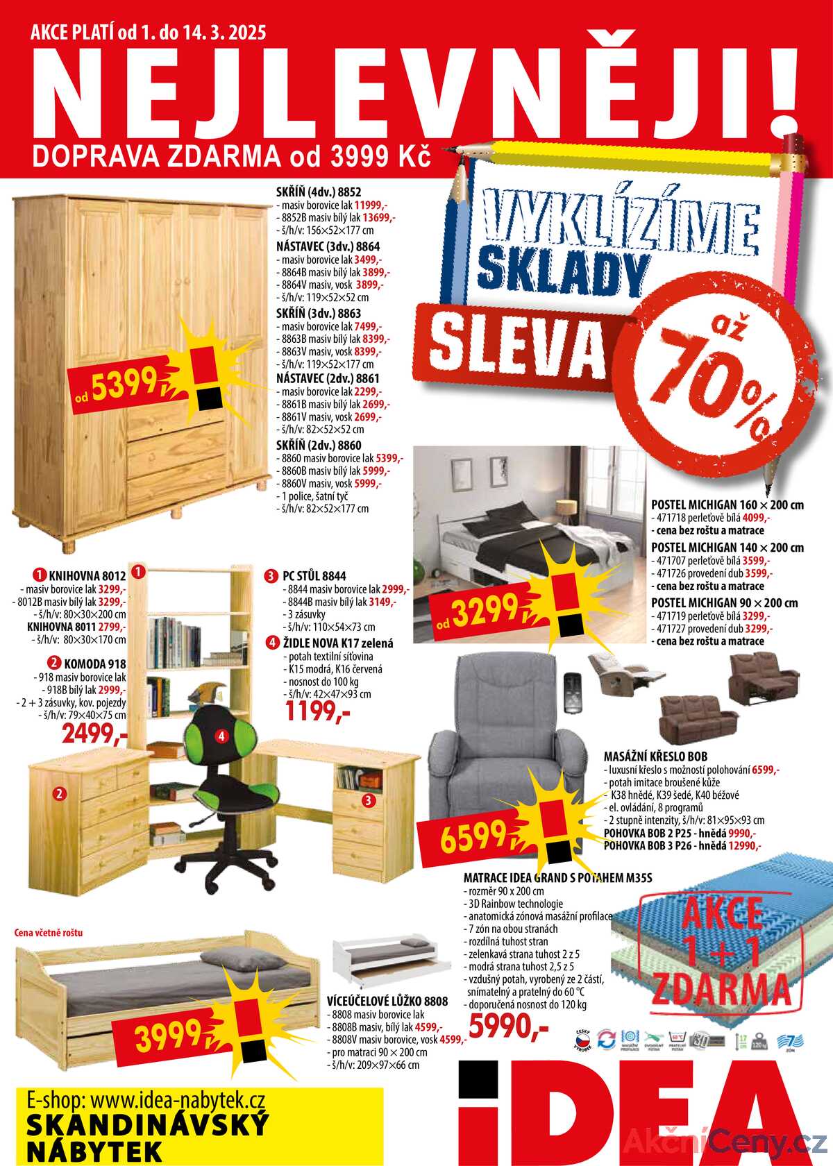 Leták Idea nábytek strana 1/4