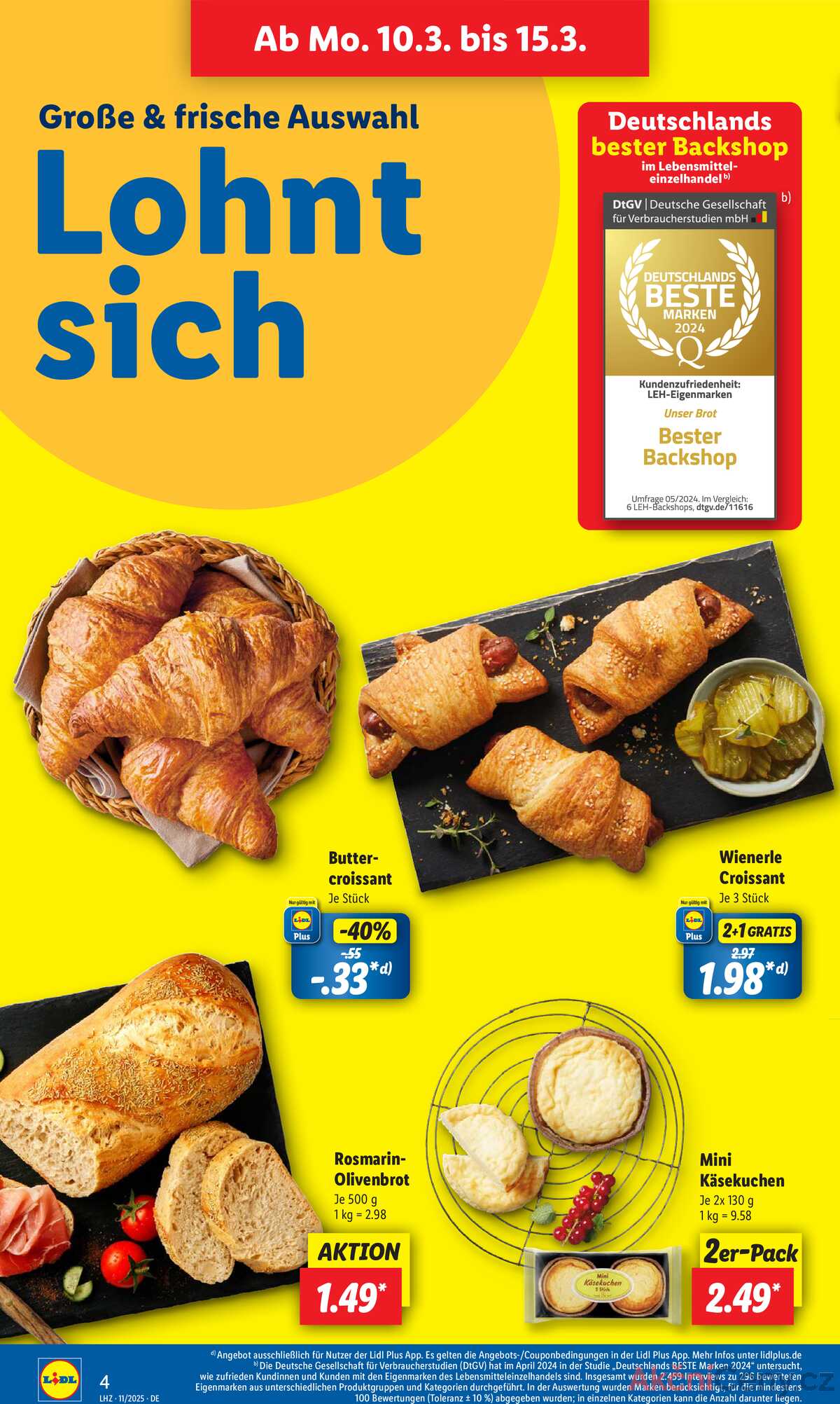 Leták Lidl Deutschland strana 4/62