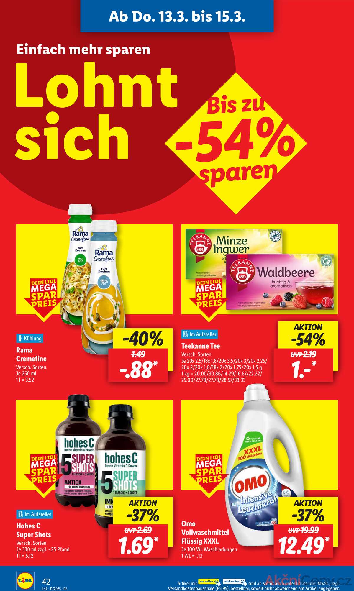 Leták Lidl Deutschland strana 56/62