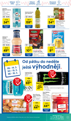 Tesco supermarkety od 12.3. do 18.3.2025