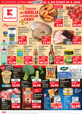 Leták Kaufland 22.4. - 29.4. - Kaufland - Trutnov