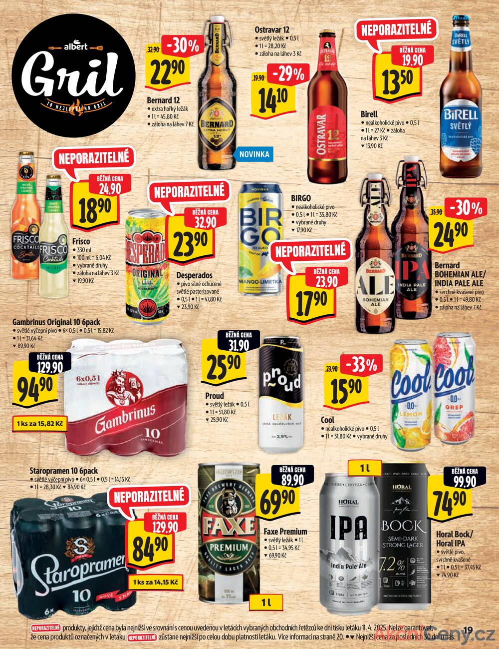 Leták Albert - Albert Hypermarket katalog Gril od 22.4. do 4.5.2025 - strana 19 Leták Albert - Albert Hypermarket katalog Gril od 22.4. do 4.5.2025 - strana 19