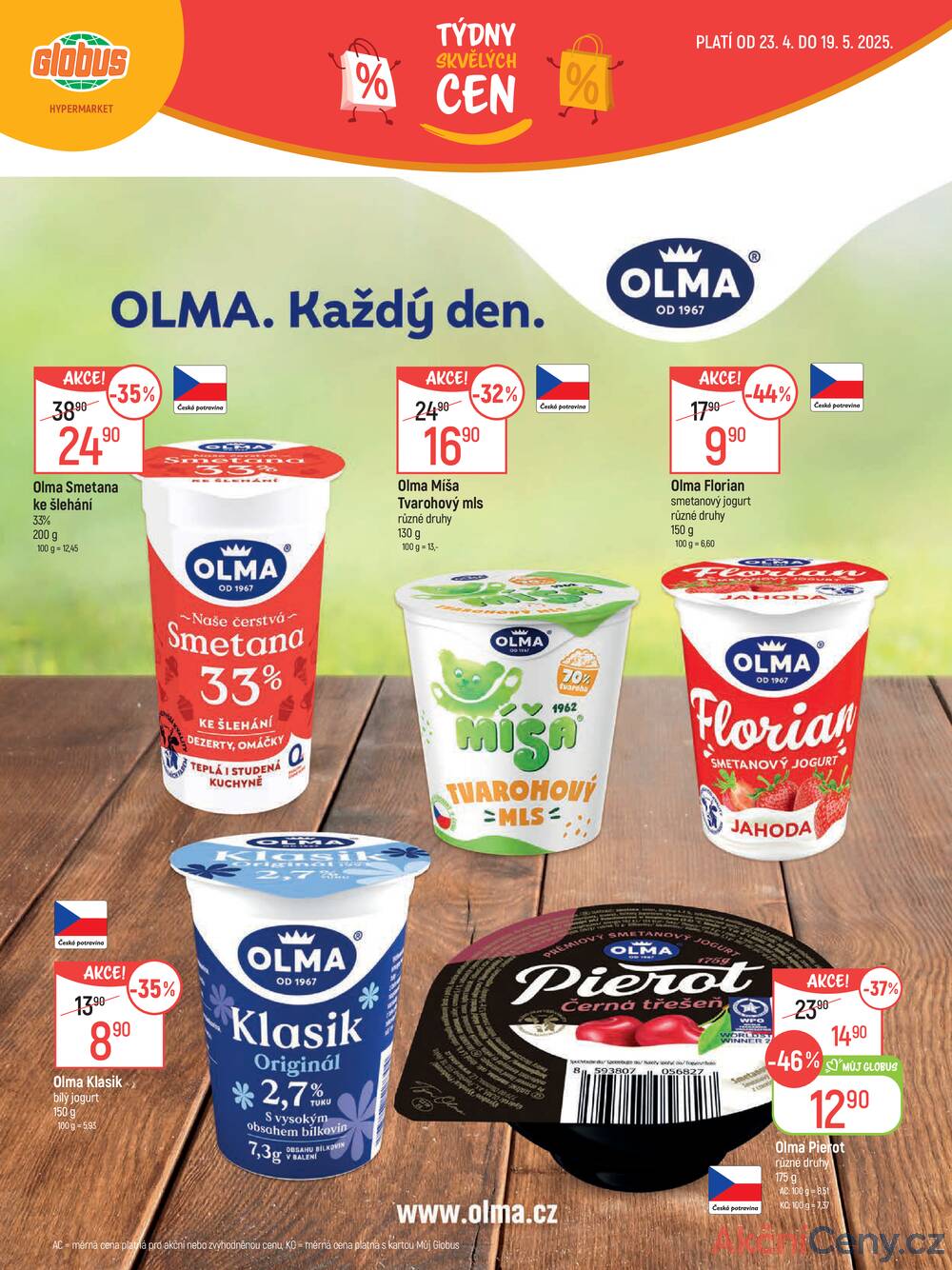 Leták Globus - Akční leták Globus 23.4. - 19.5.2025 - Globus Praha - Zličín - strana 4