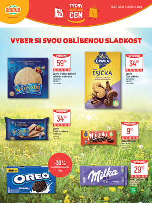 Akční leták Globus 23.4. - 19.5.2025 - Globus Praha - Zličín