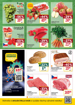 Billa malý leták od 28.4. do 4.5.2025