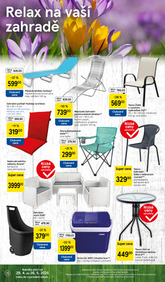 Tesco malé hypermarkety od 30.4. do 6.5.2025