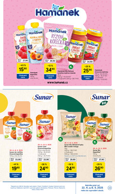 Tesco malé hypermarkety od 30.4. do 6.5.2025