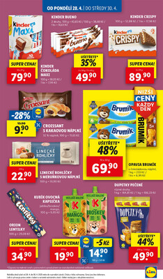 Lidl od 28.4. do 4.5.2025