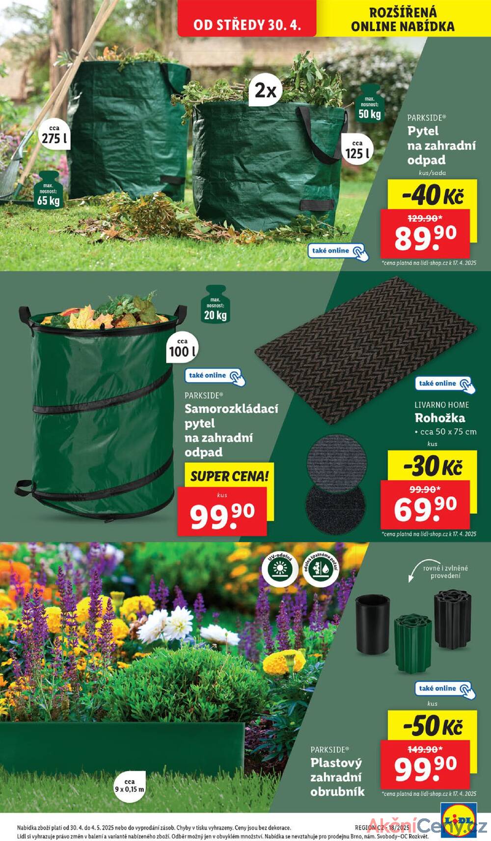 Leták Lidl - Lidl Čtvrtek od 1.5. do 4.5.2025 - strana 39 Leták Lidl - Lidl Čtvrtek od 1.5. do 4.5.2025 - strana 39