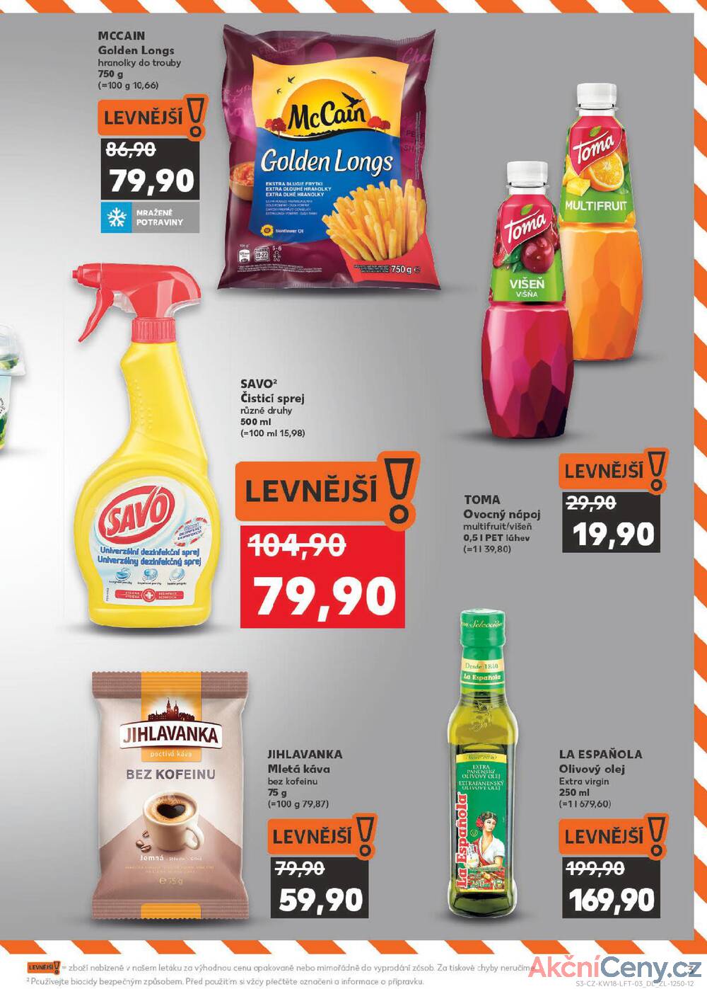 Leták Kaufland - Kaufland 30.4. - 6.5. - Kaufland - Prostějov (Olomoucká) - strana 3
