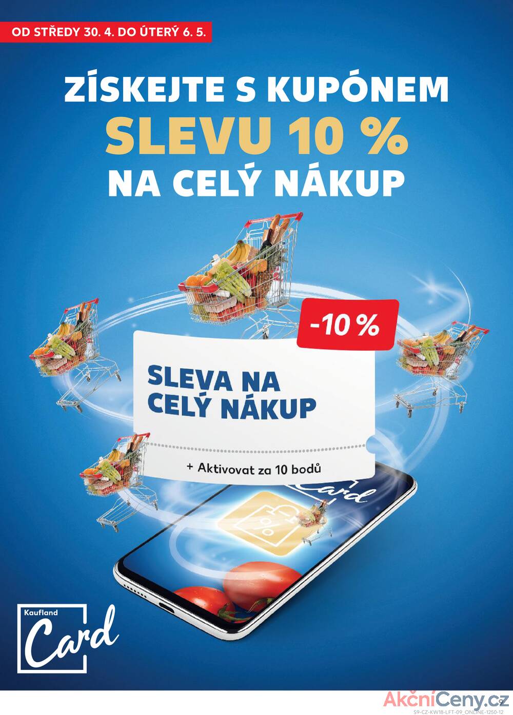 Leták Kaufland - Kaufland 30.4. - 6.5. - Kaufland - Praha 12 (Modřany) - strana 9