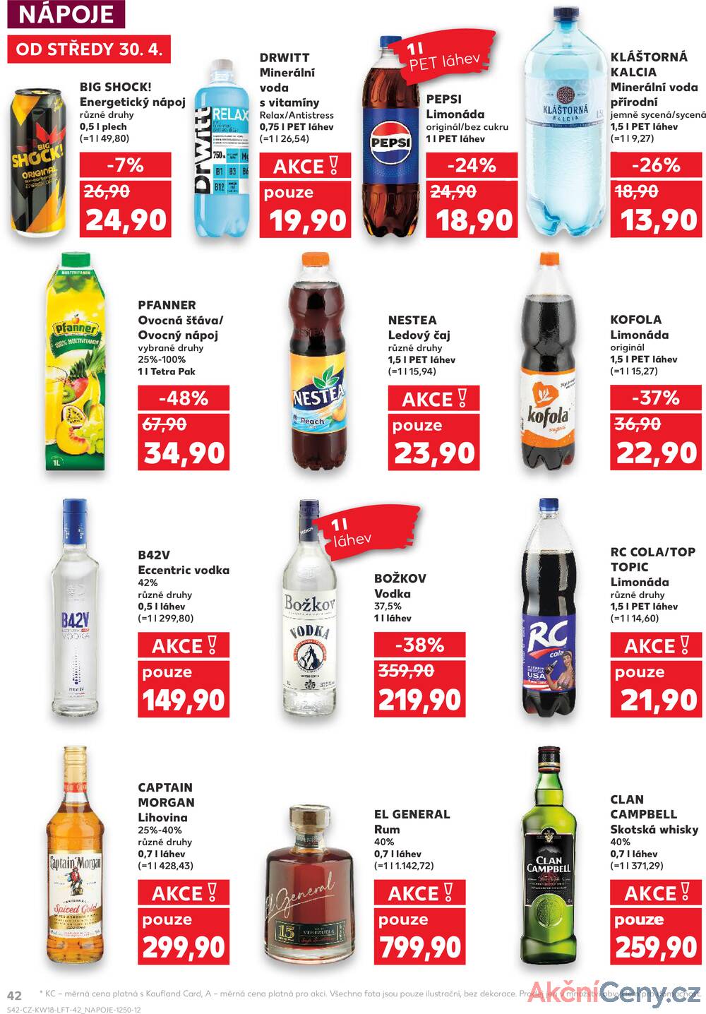 Leták Kaufland - Kaufland 30.4. - 6.5. - Kaufland - Praha 12 (Modřany) - strana 42