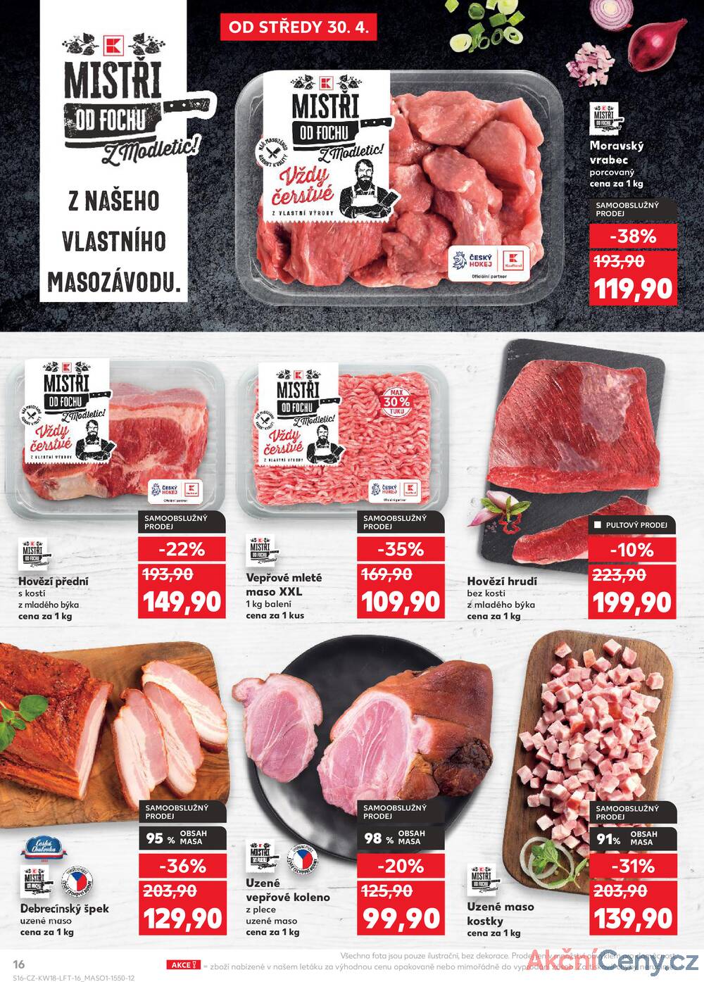 Leták Kaufland - Kaufland 30.4. - 6.5. - Kaufland - Praha 5 (Stodůlky) - strana 16