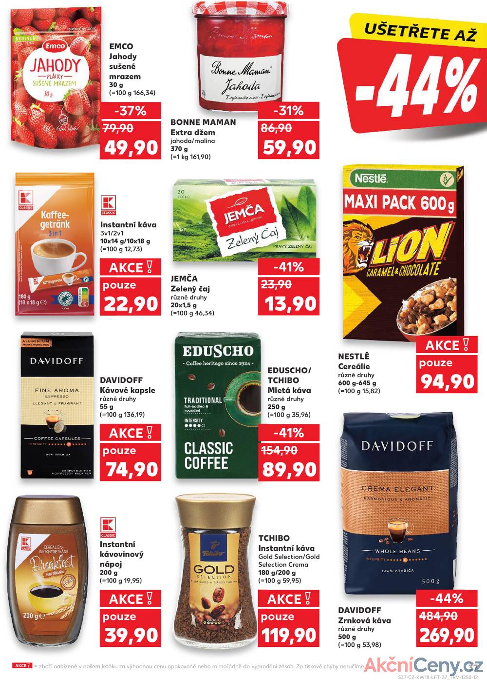 Leták Kaufland - Kaufland 30.4. - 6.5. - Kaufland - Blansko - strana 37