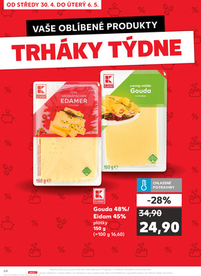 Kaufland 30.4. - 6.5. - Kaufland - Blansko