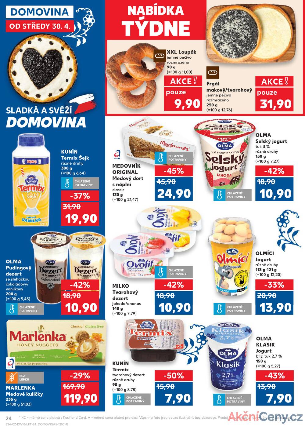 Leták Kaufland - Kaufland 30.4. - 6.5. - Kaufland - Bruntál - strana 24