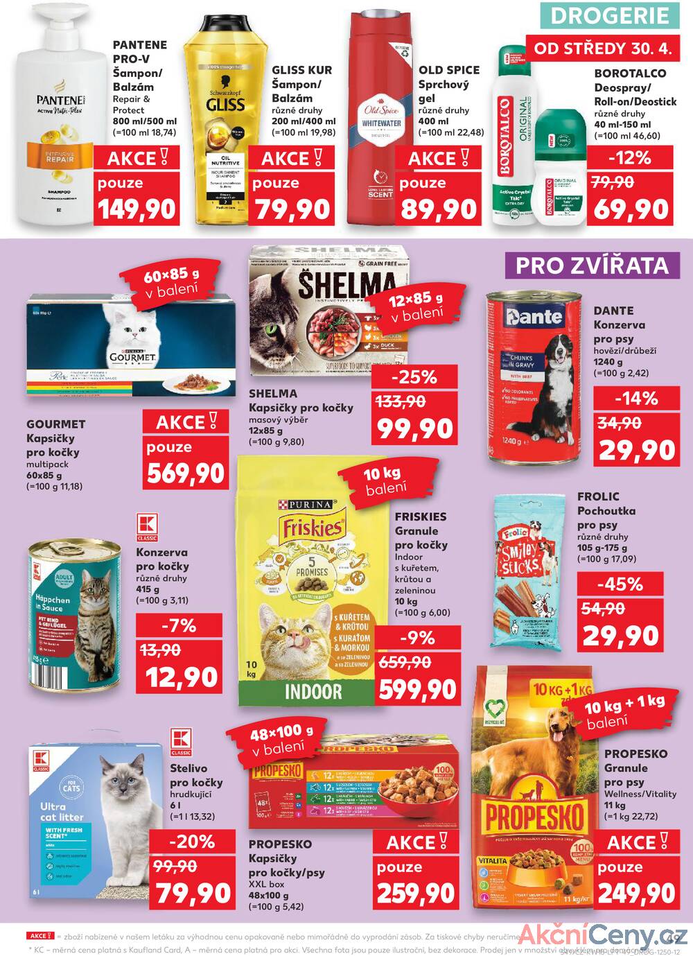 Leták Kaufland - Kaufland 30.4. - 6.5. - Kaufland Praha Čestlice - strana 49