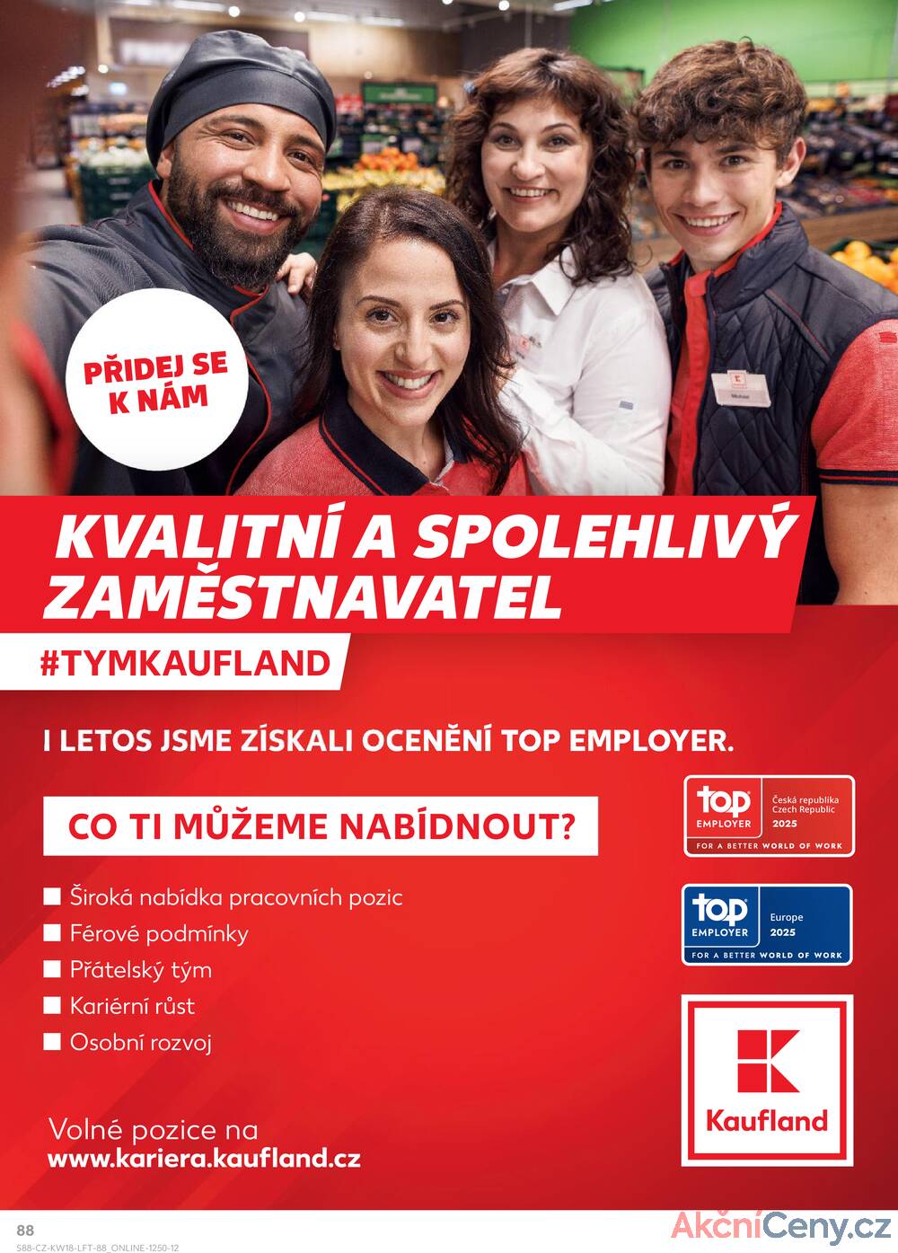 Leták Kaufland - Kaufland 30.4. - 6.5. - Kaufland Praha Čestlice - strana 88